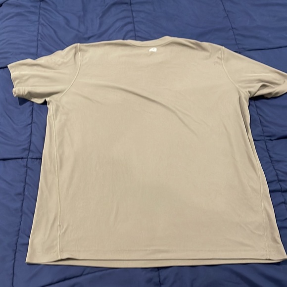 SUGOi Running T-Shirt. XL. Used. Tan/Green color. - Picture 5 of 6